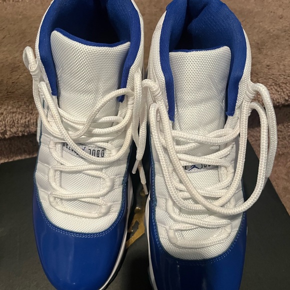 New Royal Blue size 9 Air Jordan High-Top Sneakers. Were my son’s👟, never wore! - Picture 9 of 10